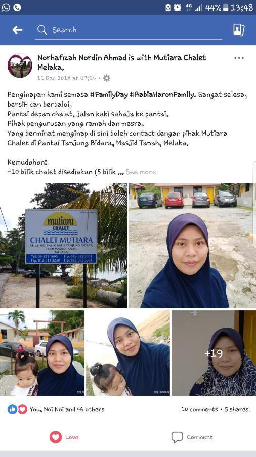 Mutiara Chalet Malacca Esterno foto